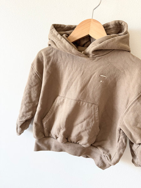 Gray Label Brown Hoodie • 1-2 years