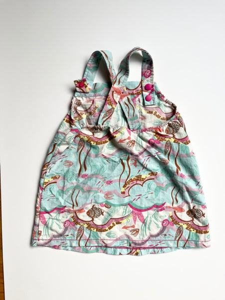 Patagonia 2pc Blue Tank Dress with Fish • 2 years