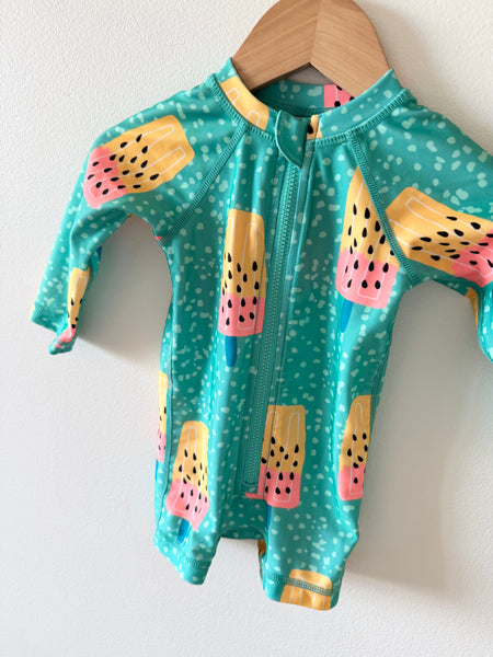 Tea Collection Popsicle Rashguard Swimsuit • 6-9 months