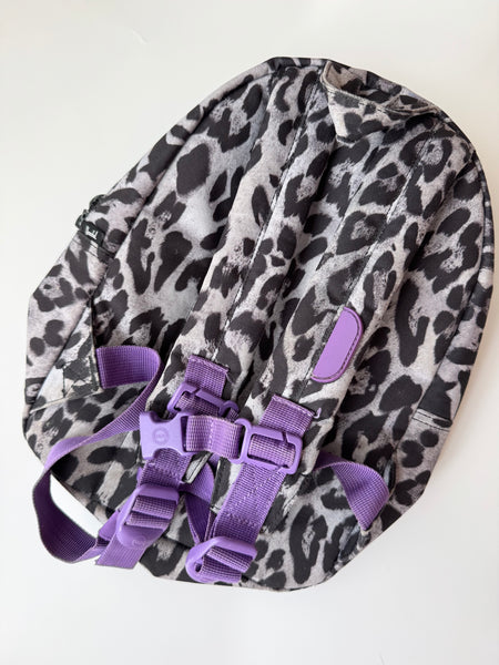 Herschel Purple and Leopard Toddler Backpack