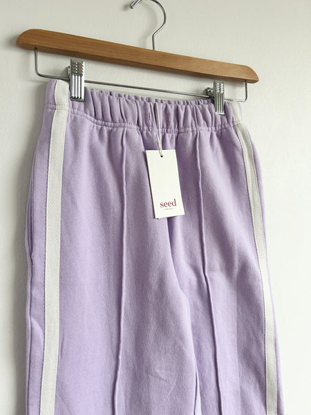 NEW Seed Heritage Wide Leg Lavender Sweatpants • 10-12 years