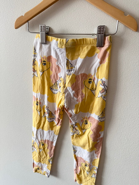 Mini Rodini Horses Noodles Leggings • 2-3 years