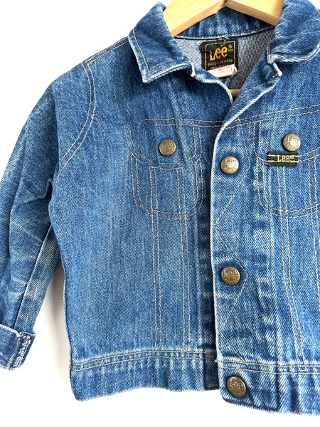Vintage Lee Denim Jacket • 2-4 years