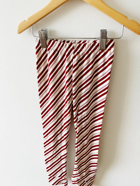 NEW Little and Lively Candy Cane Leggings • 4 years