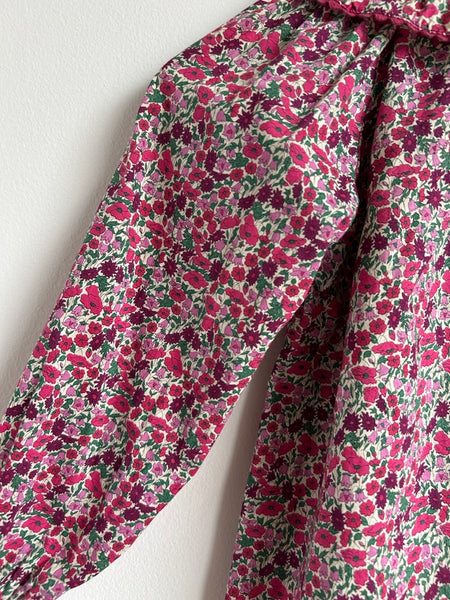 Jacadi Liberty of London Floral Ruffle Blouse • 3-4 years