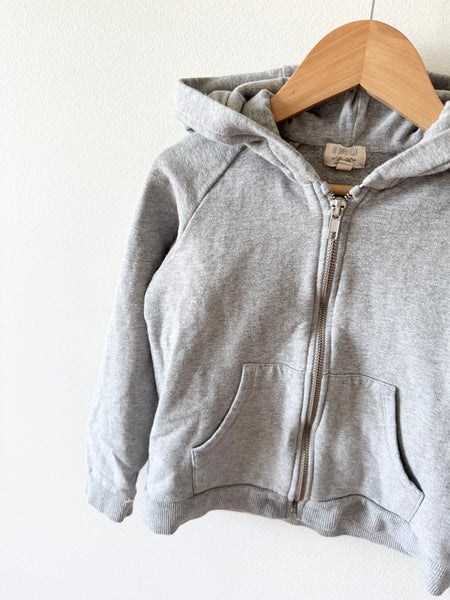The Simple Folk Grey Terry Hoodie • 4-5 years