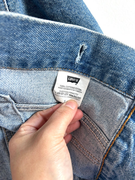 Vintage 1984 Levi's Orange Tab Denim Jacket • 6-8 years (Small)