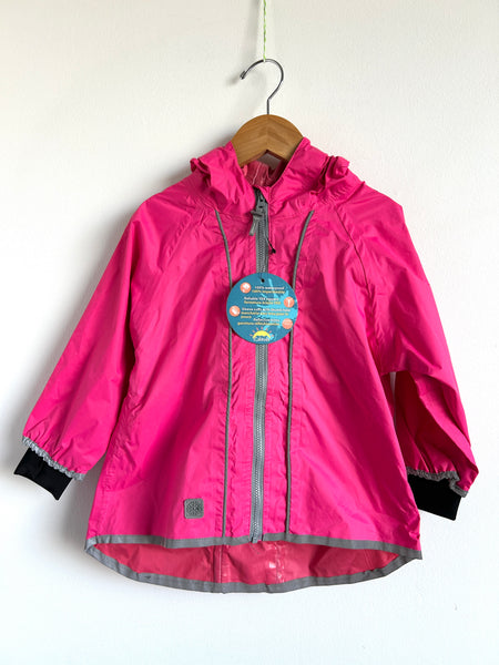 NEW Calikids Pink Rainjacket • 2 years