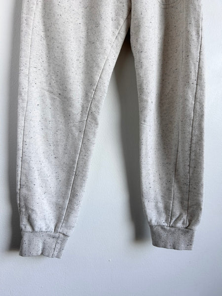 Zara Cream Speckled Sweatpants • 8-9 years