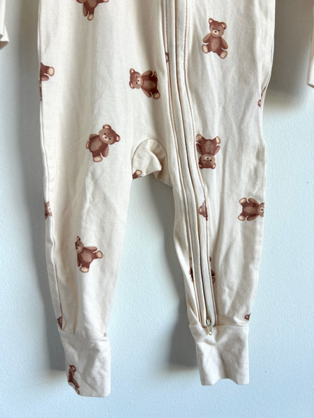 Little and Fern Teddy Bear Romper • 3-6+ months