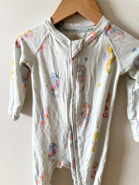 LouLou Lollipop Seahorse Romper • 3-6 months