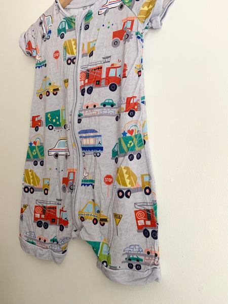 Little Sleepies Shorty Romper • 12-18 months