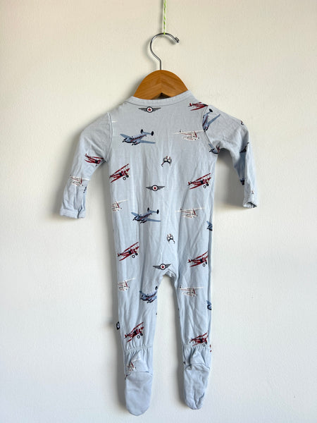 Kyte Blue Airplane Sleeper • 3-6 months