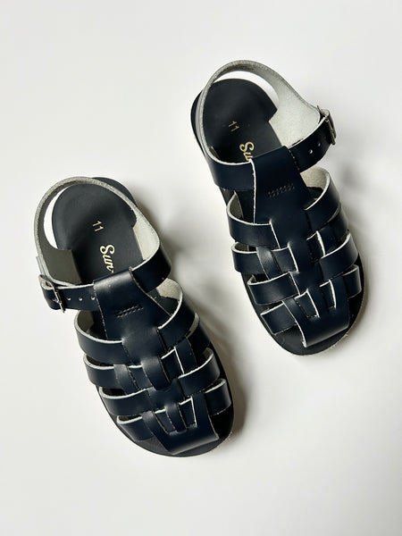 Saltwater Sandals Swimmers Blue • 11c