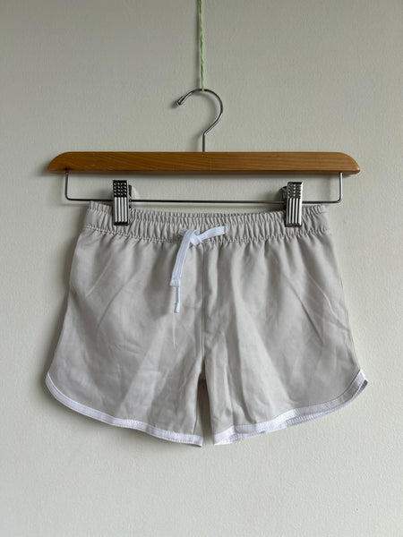 NEW Honeysuckle Light Green/Grey Swim Shorts • 4-5 years