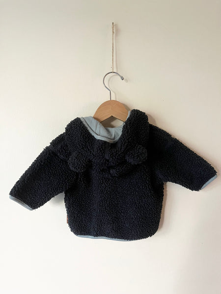 Molo Blue Cozy Jacket • 3-6 months