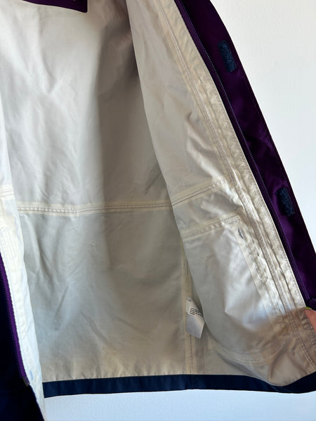 MEC Long Purple and Blue Heritage Rainjacket • 6-7 years