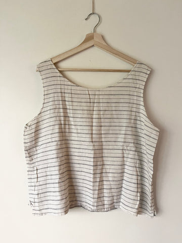 Concious Clothing Striped Tank Top • Adult Large