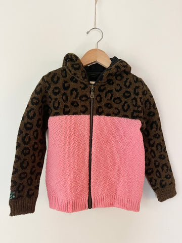 NEW Steinum Kids "Leo" Wool Hoodie • 5-6 years