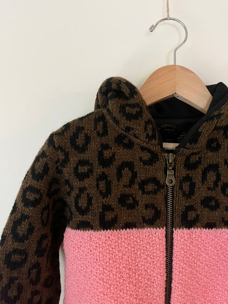 NEW Steinum Kids "Leo" Wool Hoodie • 5-6 years