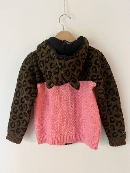 NEW Steinum Kids "Leo" Wool Hoodie • 5-6 years