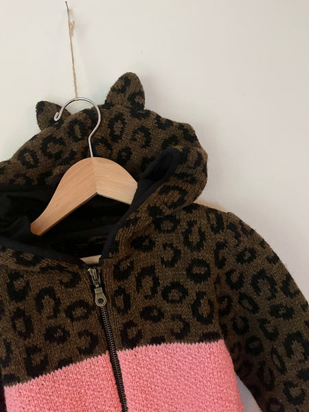 NEW Steinum Kids "Leo" Wool Hoodie • 5-6 years