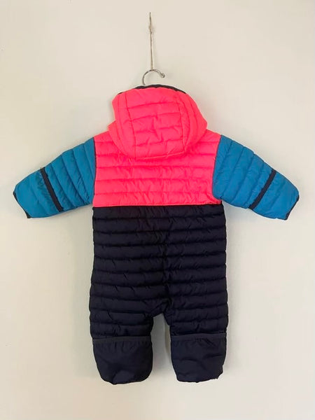 Columbia Colourblock Reversible Bunting Suit • 3-6 months