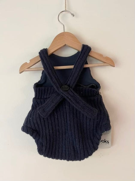 NEW Nooks Wool Ribbed Romper • 6-18 months