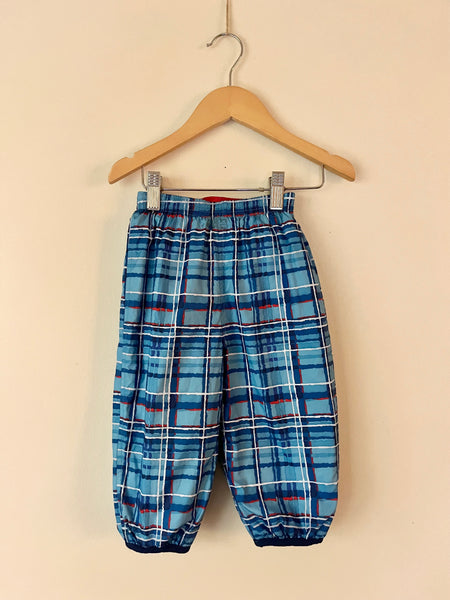 Patagonia Plaid Reversible Snow Pants • 12-18 months