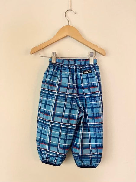 Patagonia Plaid Reversible Snow Pants • 12-18 months