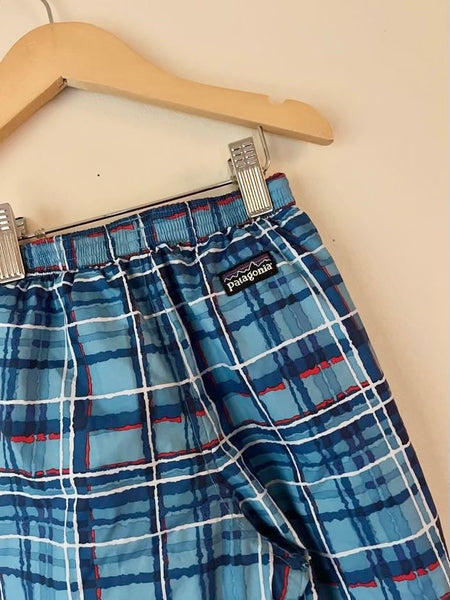 Patagonia Plaid Reversible Snow Pants • 12-18 months