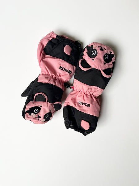 Kombi Pink Mittens • 2-3 years (small)