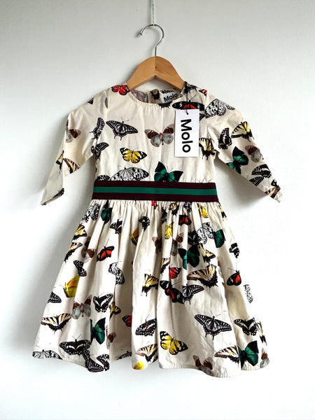 NEW Molo Butterfly Dress • 2-4 years