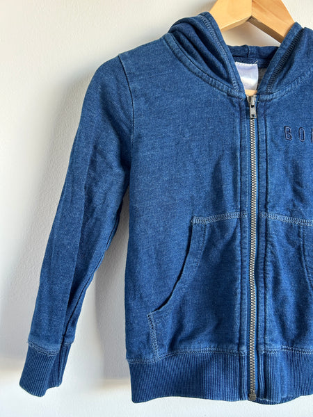 Bonds Zip Up Lightweight Hoodie Sweater • 3-4 years