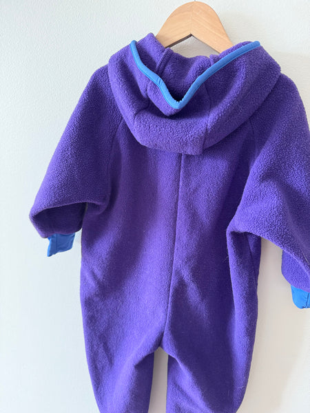 Vintage MEC Purple Fleece Romper • 2-3 years