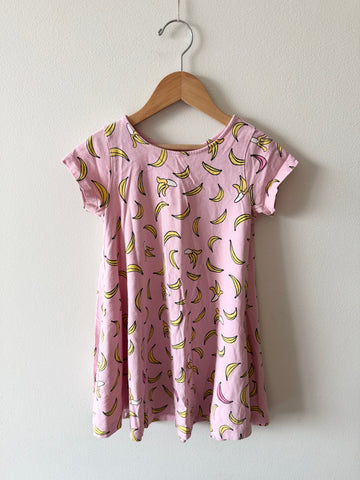 Hanna Andersson Pink Banana Dress • 4-6 years