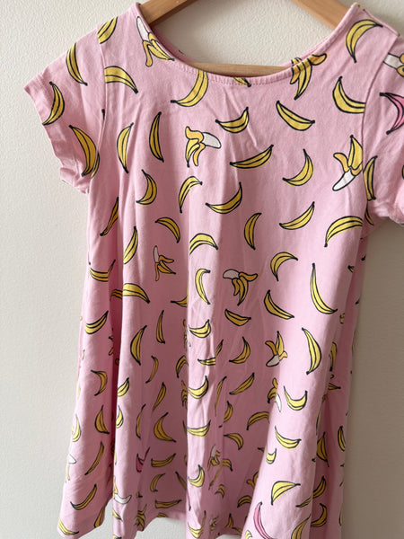 Hanna Andersson Pink Banana Dress • 4-6 years