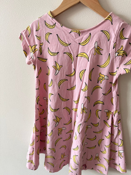 Hanna Andersson Pink Banana Dress • 4-6 years