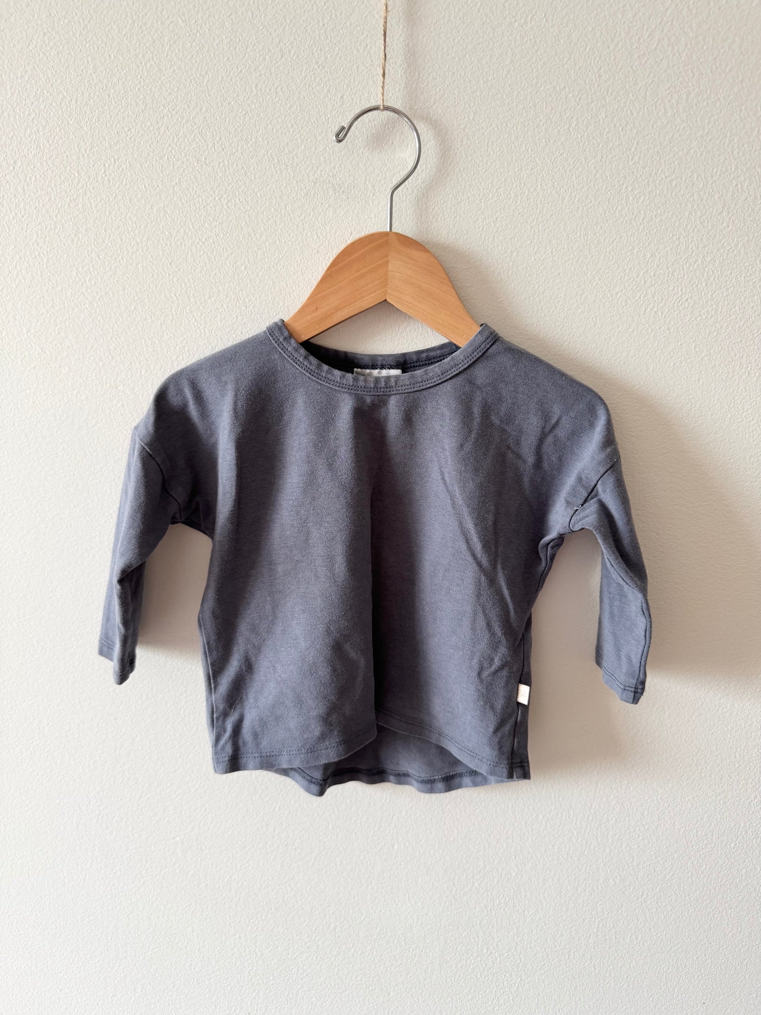 Jax and Lennon Blue Long Sleeve Top • 12-18 months