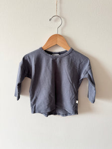 Jax and Lennon Blue Long Sleeve Top • 12-18 months