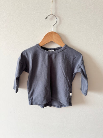 Jax and Lennon Blue Long Sleeve Top • 12-18 months