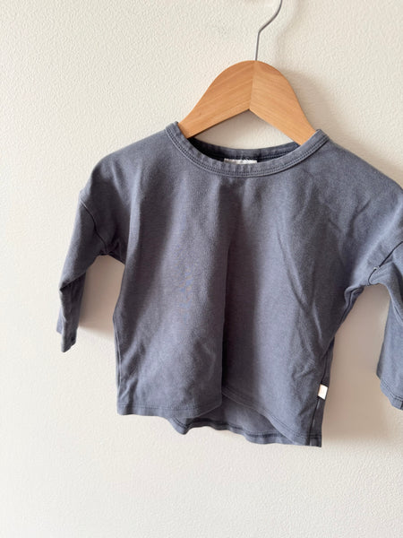 Jax and Lennon Blue Long Sleeve Top • 12-18 months