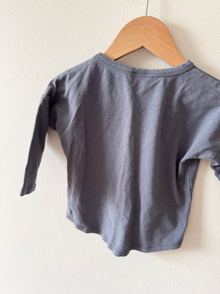 Jax and Lennon Blue Long Sleeve Top • 12-18 months