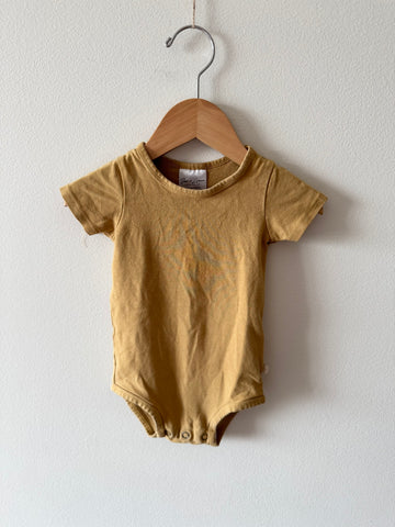 Jax and Lennon Yellow Onesie • 6-12 months