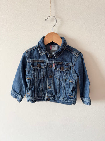 Vintage Little Levis Denim Jacket • 12-18 months