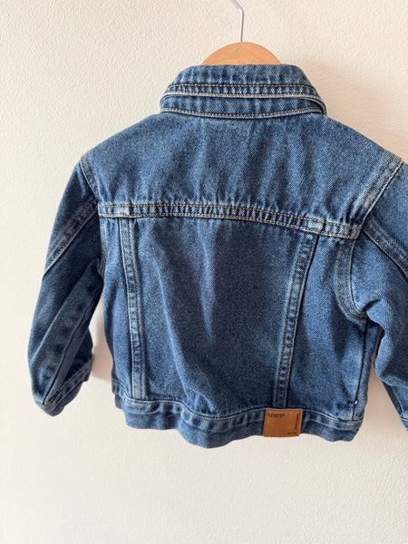 Vintage Little Levis Denim Jacket • 12-18 months