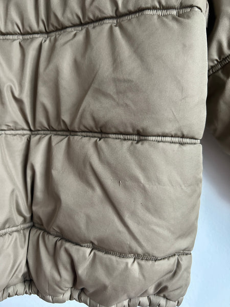 Patagonia Olive and Orange Water Resistant Puffer Jacket • 5-6 years