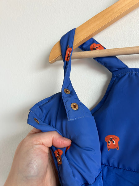 Tiny Cottons Beaver Snow Overalls • 2-3 years
