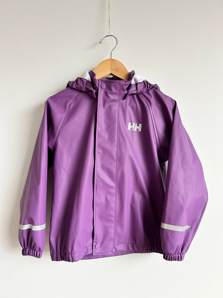 Helly Hansen Purple Rubberized Rain Jacket • 6 years
