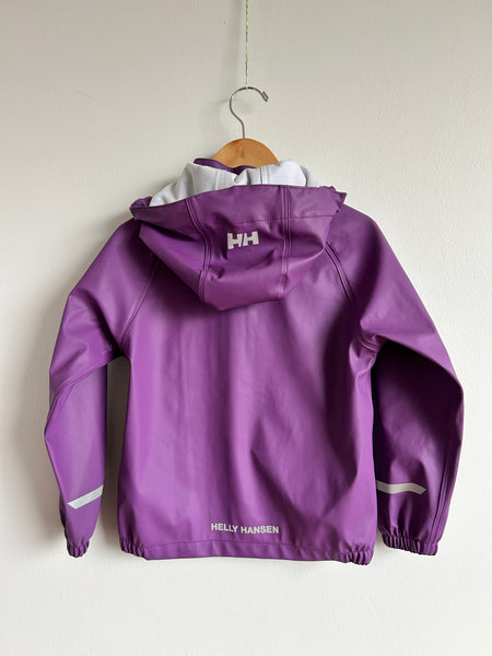 Helly Hansen Purple Rubberized Rain Jacket • 6 years